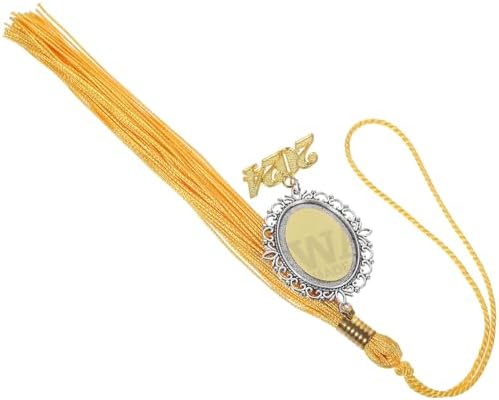 Class of 2024 Graduation Tassel with Photo Charm Decoration