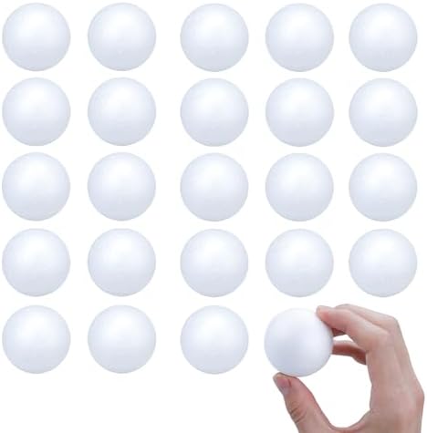 24 Pcs Foam Balls for Crafts and Decorations
