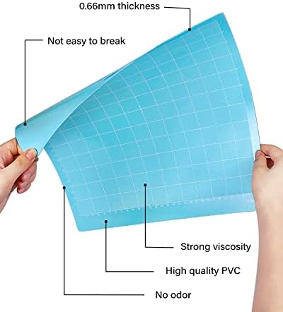 Gwybkq 12 Pack Cutting Mats 12x12 Inches