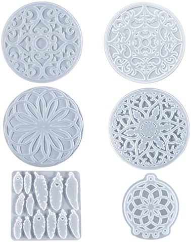 Woohome Dreamcatcher Resin Silicone Molds 3pcs