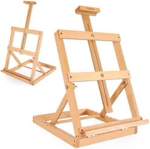 VISWIN Heavy Duty Table Top Easel for Painters