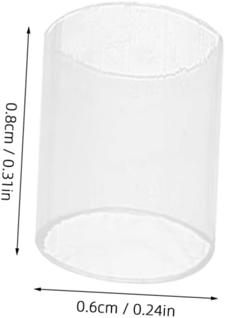 Cabilock Clear Pillow Stuffing Tube Inserts for Comfort and Support