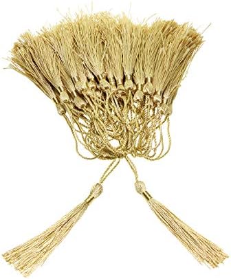 Tupalizy Mini Soft Tassels with Loop for Crafts and Jewelry