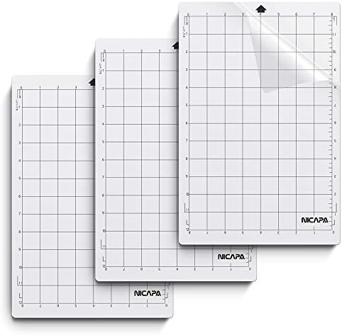 Nicapa StandardGrip Cutting Mat 8x12 Inch 3 Pack