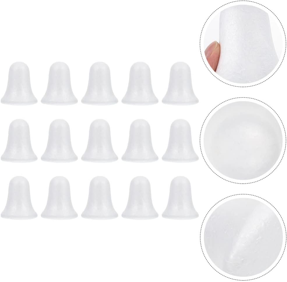 SEWACC 15pcs Foam Bells DIY Craft Decorations