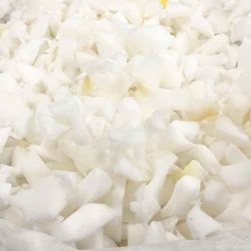 FoamTouch Premium Grade High Density 5lb White Shredded Memory Foam Filler