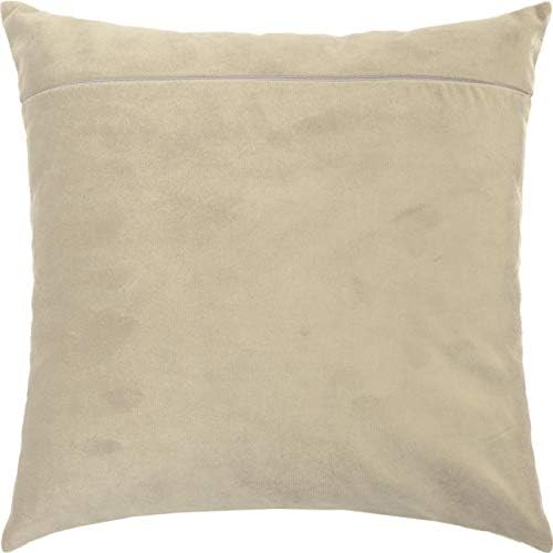 Brvsk Velvet Backing for Throw Pillow Kit 16x16 with Zipper