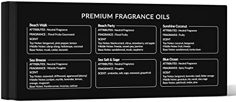 HIQILI Fragrance Oil Set Gold Coast 6x10ml