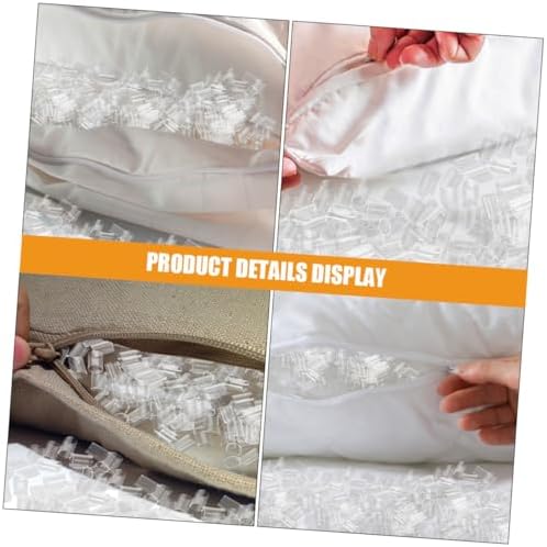 Cabilock Clear Pillow Stuffing Tube Inserts for Comfort and Support