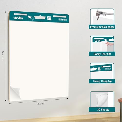 ViVin Super Sticky Easel Pad 25x30 Inch