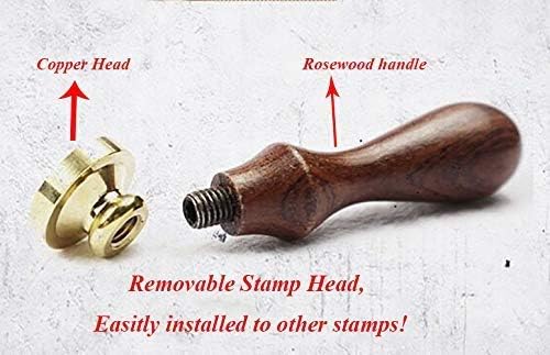 Custom Monogram Wedding Wax Seal Stamp Set