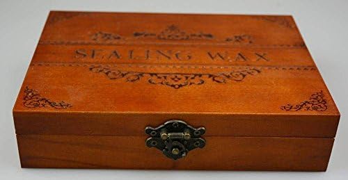 Custom Retro Wax Seal Stamp Set with Wood Box