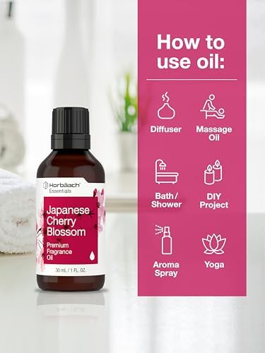 Horbach Japanese Cherry Blossom Fragrance Oil 1 Fl Oz