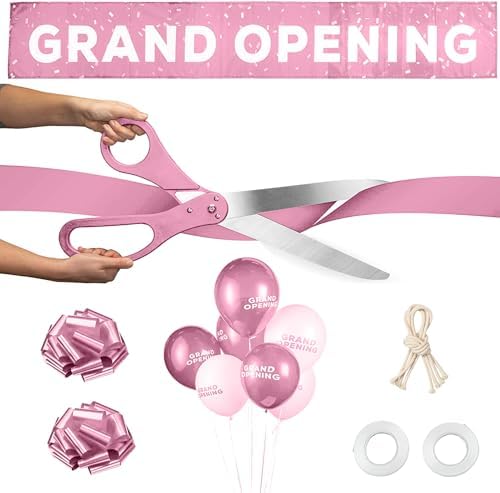 Upper Midland Products Deluxe Grand Opening Ribbon Cutting Kit