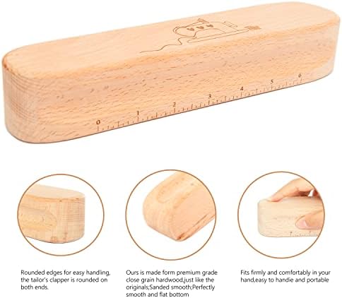 Lampstop Wooden Tailor Clapper for Quilting and Sewing