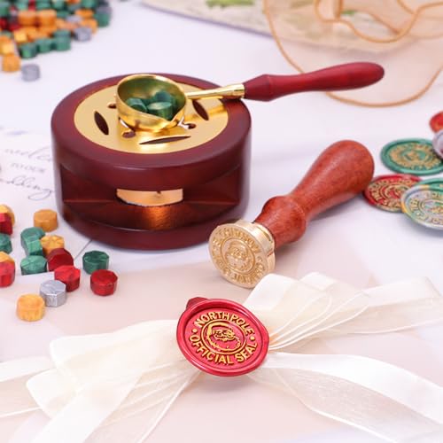 SWANGSA Santa Clause Northpole Wax Seal Stamp