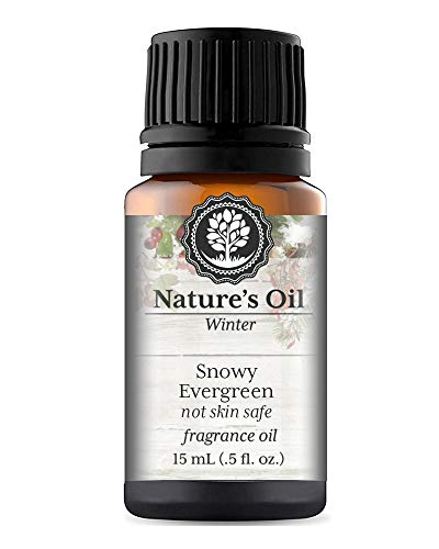 Snowy Evergreen Fragrance Oil 15ml for Diffusers Candles