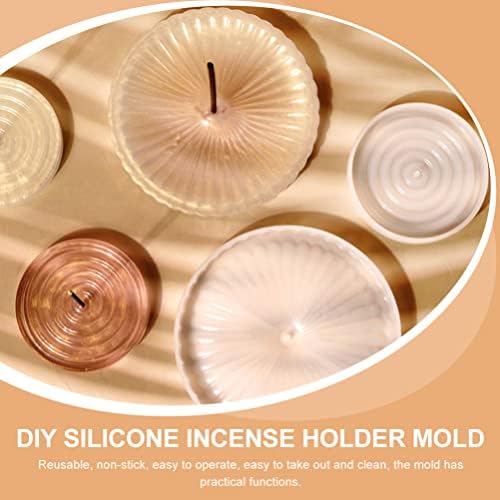 Sewroro Silicone Incense Holder Set for DIY Projects