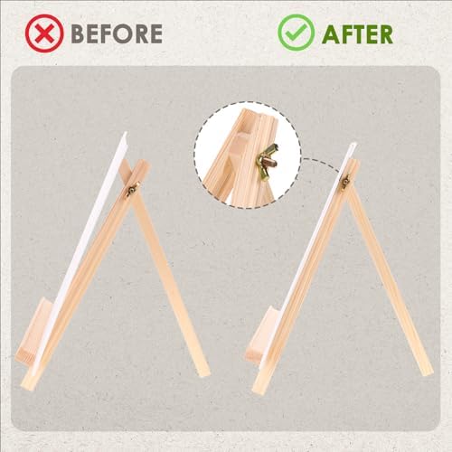 Jekkis 9 Inch Tabletop Easel Set of 12