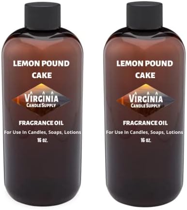 Lemon Pound Cake Fragrance Oil 32 oz for Candles Soaps Room Sprays