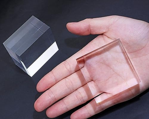 Mini Skater 2pcs Acrylic Display Blocks for Jewelry and Ring Showcase