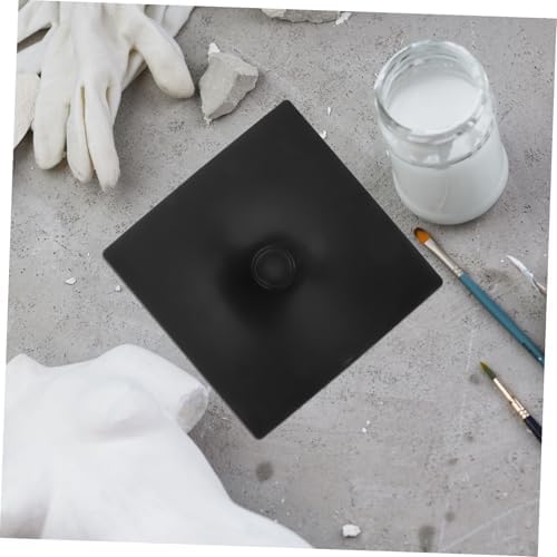 Sosoport Black Pedestal Stand for Plaster Doll Molds