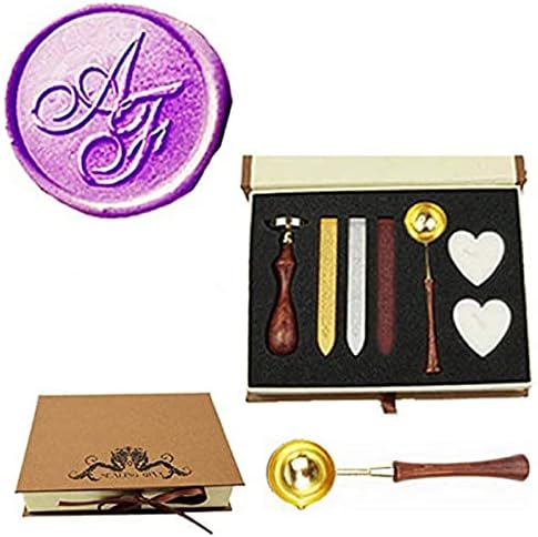 Custom Monogram Wedding Wax Seal Stamp Set