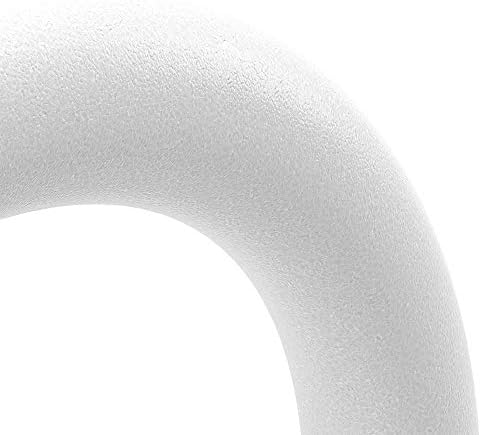 FloraCraft Extruded Craft Foam Wreath 17x117 Inch White
