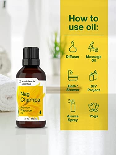 Horbach Nag Champa Fragrance Oil 1 fl oz