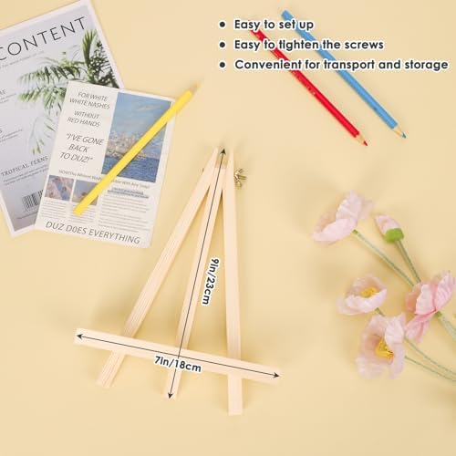 Jekkis 9 Inch Tabletop Easel Set of 12
