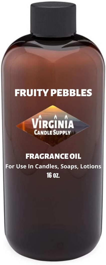 Fruitie Pebbles Fragrance Oil 16 oz for Candles Soaps Room Sprays