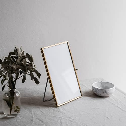 Jersvimc 4Pcs Black Frame Easel Back Stand for Art Display
