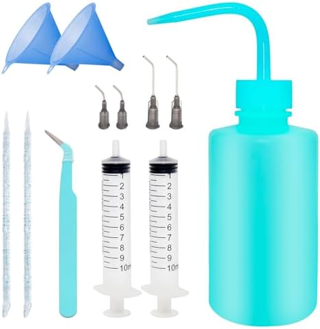 LIBORAX 12PCS Snow Globe Tumbler DIY Kit Supplies