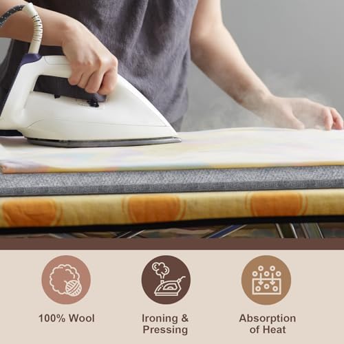 Somime 13x17 Wool Pressing Mat for Sewing and Quilting