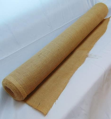 AAYU 20 Yards Premium Burlap Fabric 40 Inch x 60 Ft