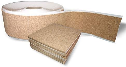 Flowe Self-Adhesive Cork Tiles for Wall Use