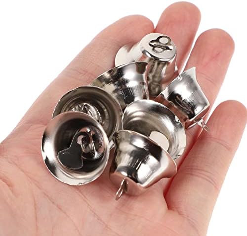 SUPVOX Craft Bells 20pcs Mini Silver Wind Chimes