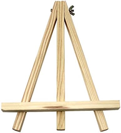 VViViD Natural Pine 9 Inch Adjustable Easel Display 6 Pack