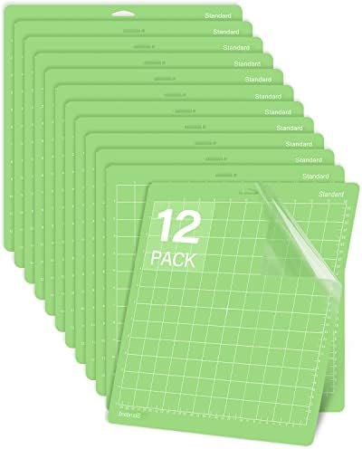 Gwybkq 12x12 Green Cutting Mat 12 Pack Replacement