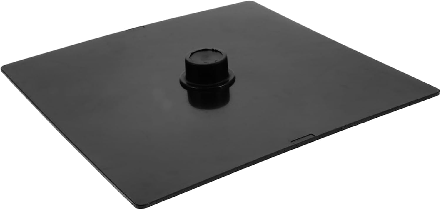Totority DIY Sculpture Mold Base Black Pedestal Stand for Plaster Statues