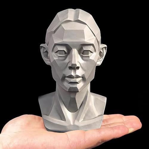 Female Planar Head Model for Drawing Art