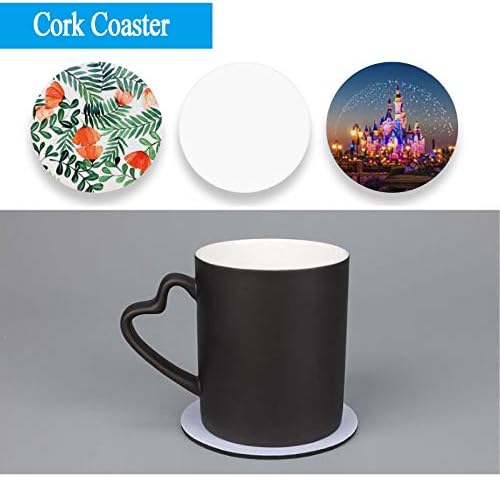 20 Pcs 35 Inch MDF White Sublimation Drink Coasters
