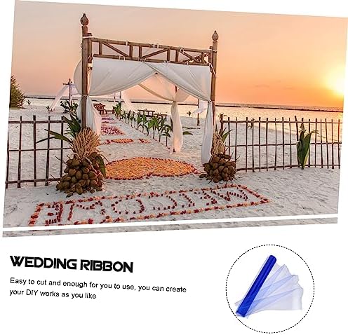 DIY Craft Gauze Ribbon Mesh Wedding Aisle Runner Decor