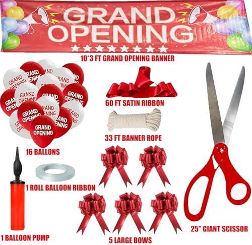 Grand Opening Ribbon Cutting Ceremony Kit