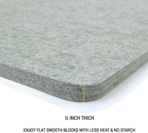 Wool Pressing Pad 24x18 Inches for Quilting and Ironing