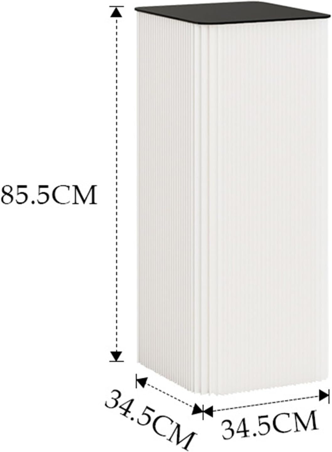 Foldable Pedestal Stand for Decorations and Displays