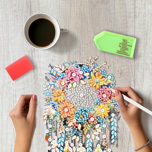 SENQAO Dream Catcher Diamond Art Painting Kit for Adults Beginners