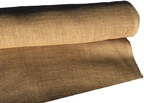 AAYU Jute Burlap Aisle Runner Roll 34x60ft