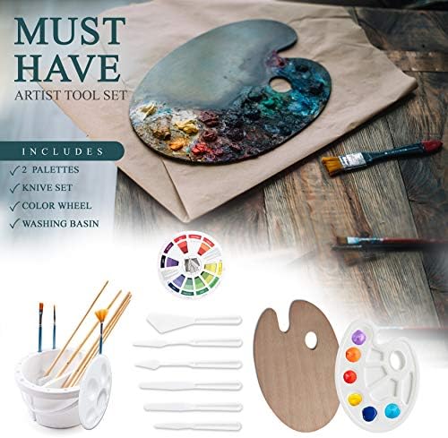 Modera Large Deluxe Artist Painting Set 139 Piece