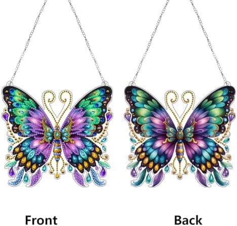 5D Diamond Art Kit for Butterfly Pendant